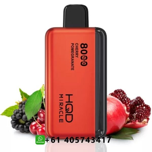 HQD Miracle Blackberry Pomegranate Cherry