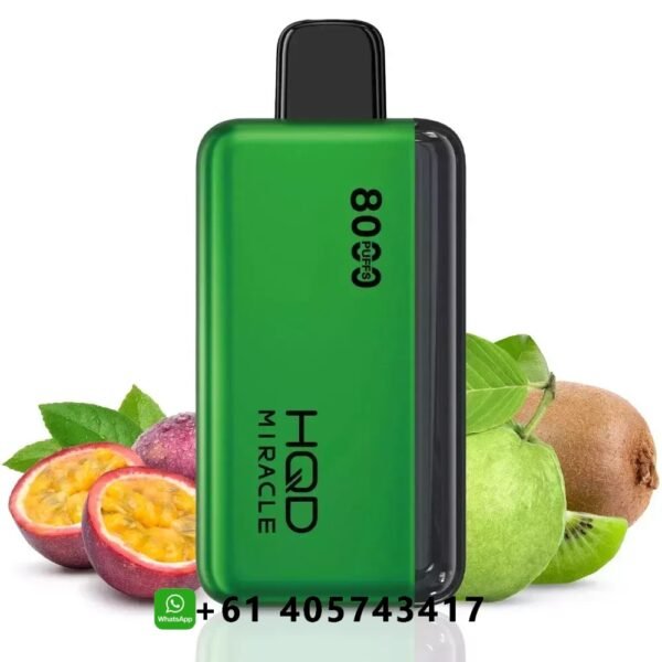 HQD Miracle Passion Fruit Kiwi Guava