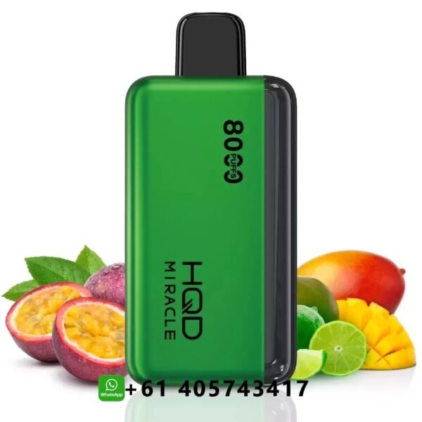 HQD Miracle Passion Fruit Mango Lime