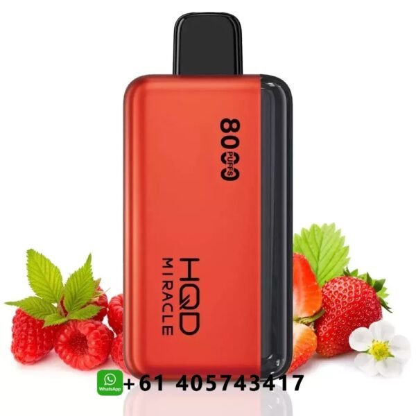 HQD Miracle Strawberry Raspberry